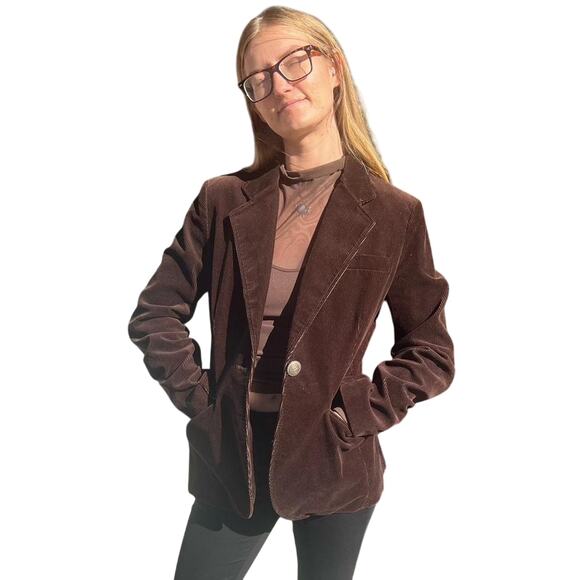 J.Crew 10 Brown Corduroy Sport Coat/Blazer - Picture 1 of 7